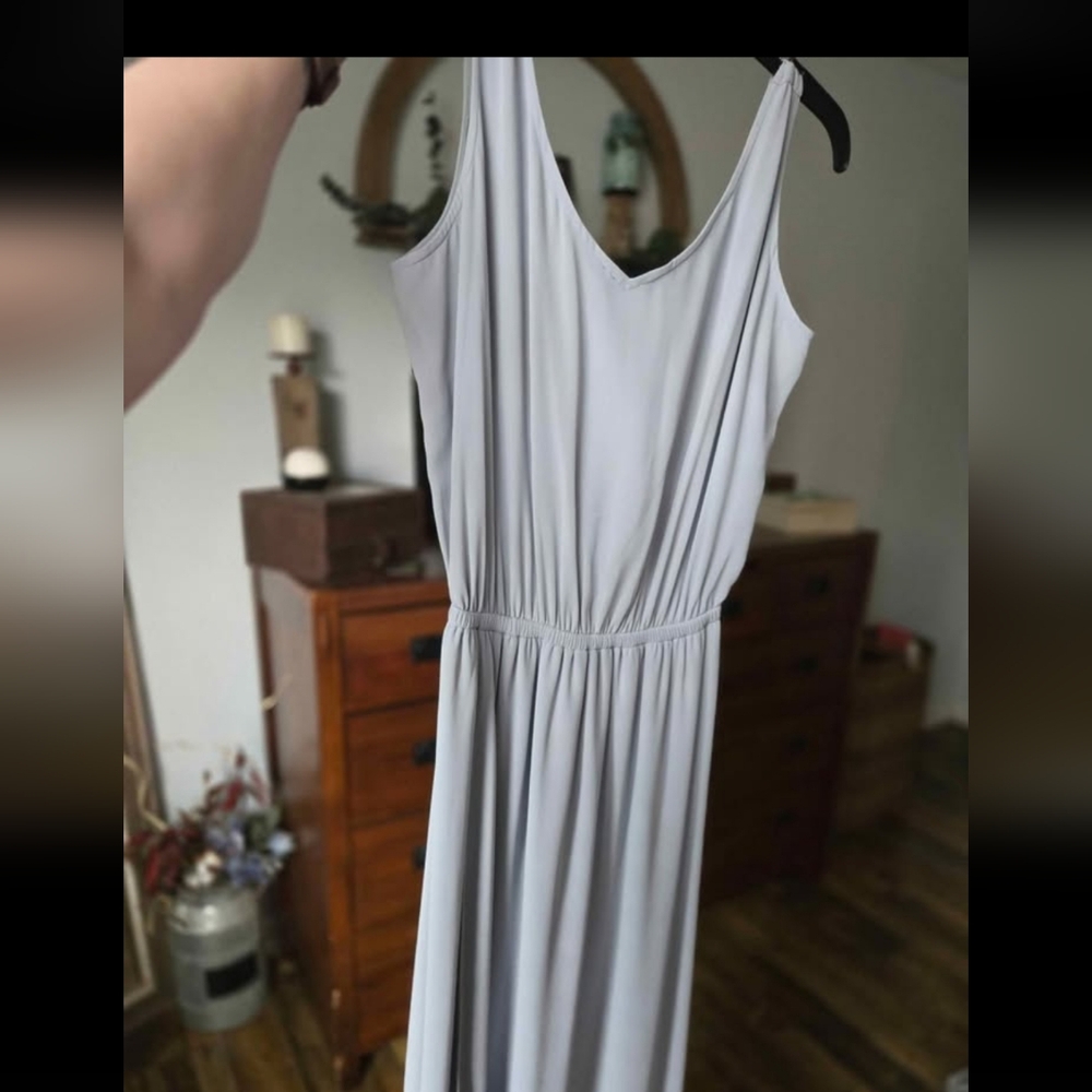 Dusty Blue Bridesmaids dress - Picture 3 of 4